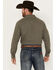 Image #4 - Wrangler Retro Men's Solid Premium Long Sleeve Button-Down Shirt, Grey, hi-res