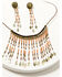 Image #1 - Shyanne Women's Desert Rose Antique Seed Bead Jewelry Set - 2 Piece, Gold, hi-res
