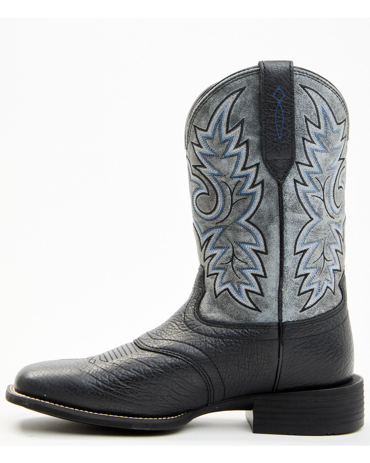 Image #3 - Cody James Men's Badge Xero Gravity&trade; Western Boots - Broad Square Toe, Black, hi-res