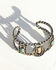 Image #2 - Shyanne Women's Rodeo Sunset Squash Blossom Statement Cuff Bracelet, Silver, hi-res