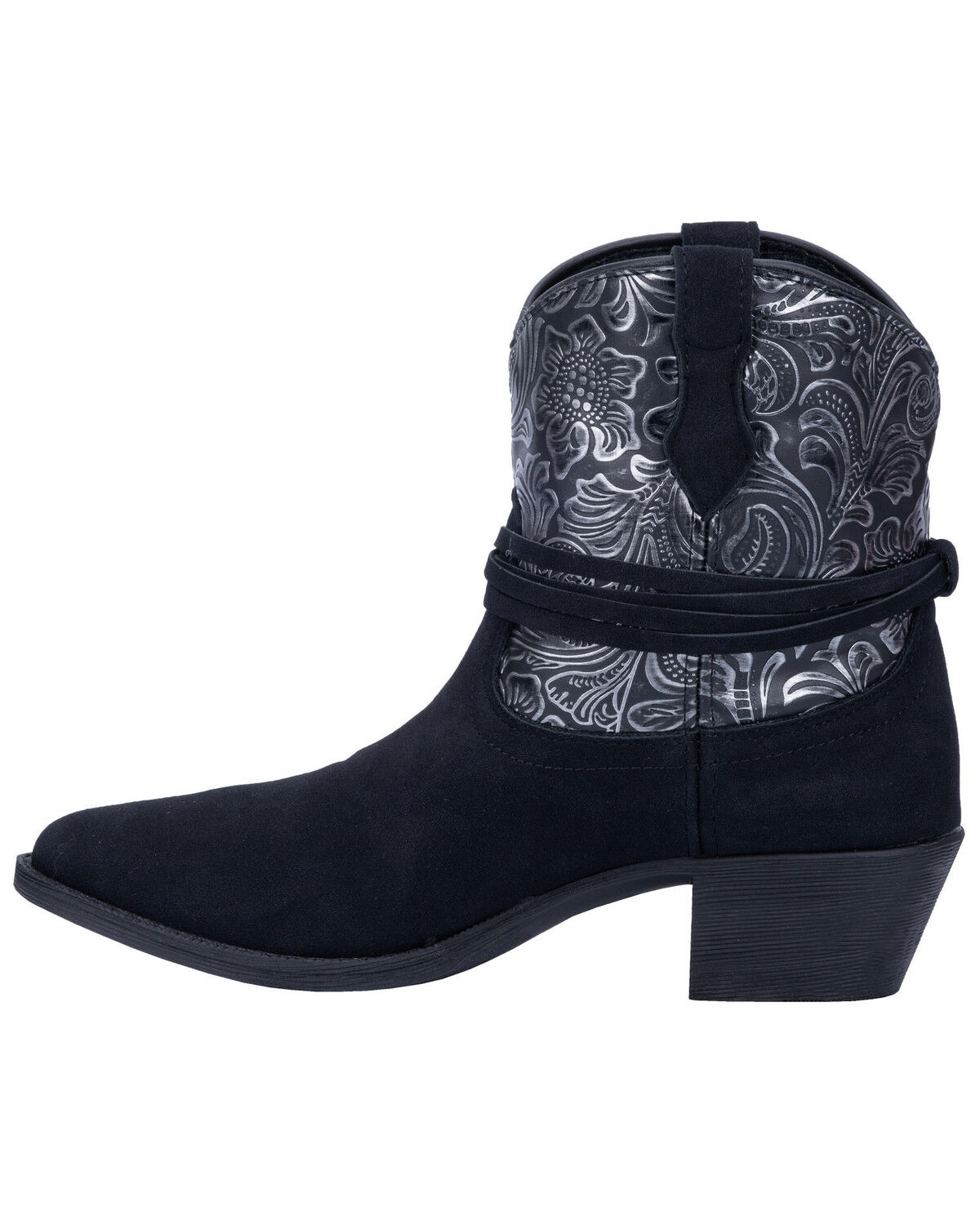 Image #3 - Dingo Women's Valerie Fashion Booties - Medium Toe, Black, hi-res
