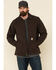 Carhartt Men's Dark Brown Washed Duck Sherpa Lined Work Coat , Brown, hi-res