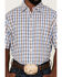 Resistol Men's Starke Small Plaid Short Sleeve Button Down Western Shirt  , White, hi-res