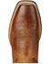 Image #8 - Ariat Men's Sport Herdsman Western Performance Boots - Square Toe, Brown, hi-res