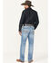 Rock 47 by Wrangler Men's Ashland Light Wash Slim Straight Stretch Jeans, Light Wash, hi-res