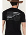 Image #4 - Kick Brass Men's Pledge Of Allegiance Short Sleeve Graphic T-Shirt, Black, hi-res