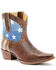 Shyanne Women's July Western Booties - Snip Toe, Brown, hi-res