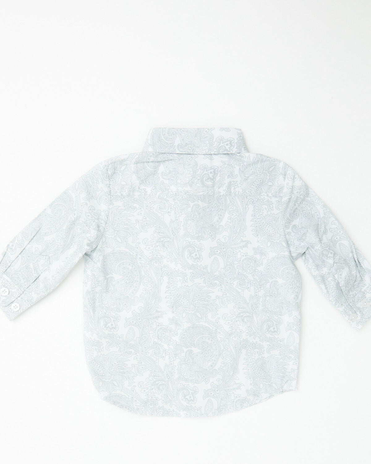 Image #3 - Cinch Infant Boys' Paisley Print Long Sleeve Button-Down Western Shirt, , hi-res