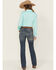 Image #3 - Wrangler Women's Medium Willow Riding Jeans, Blue, hi-res