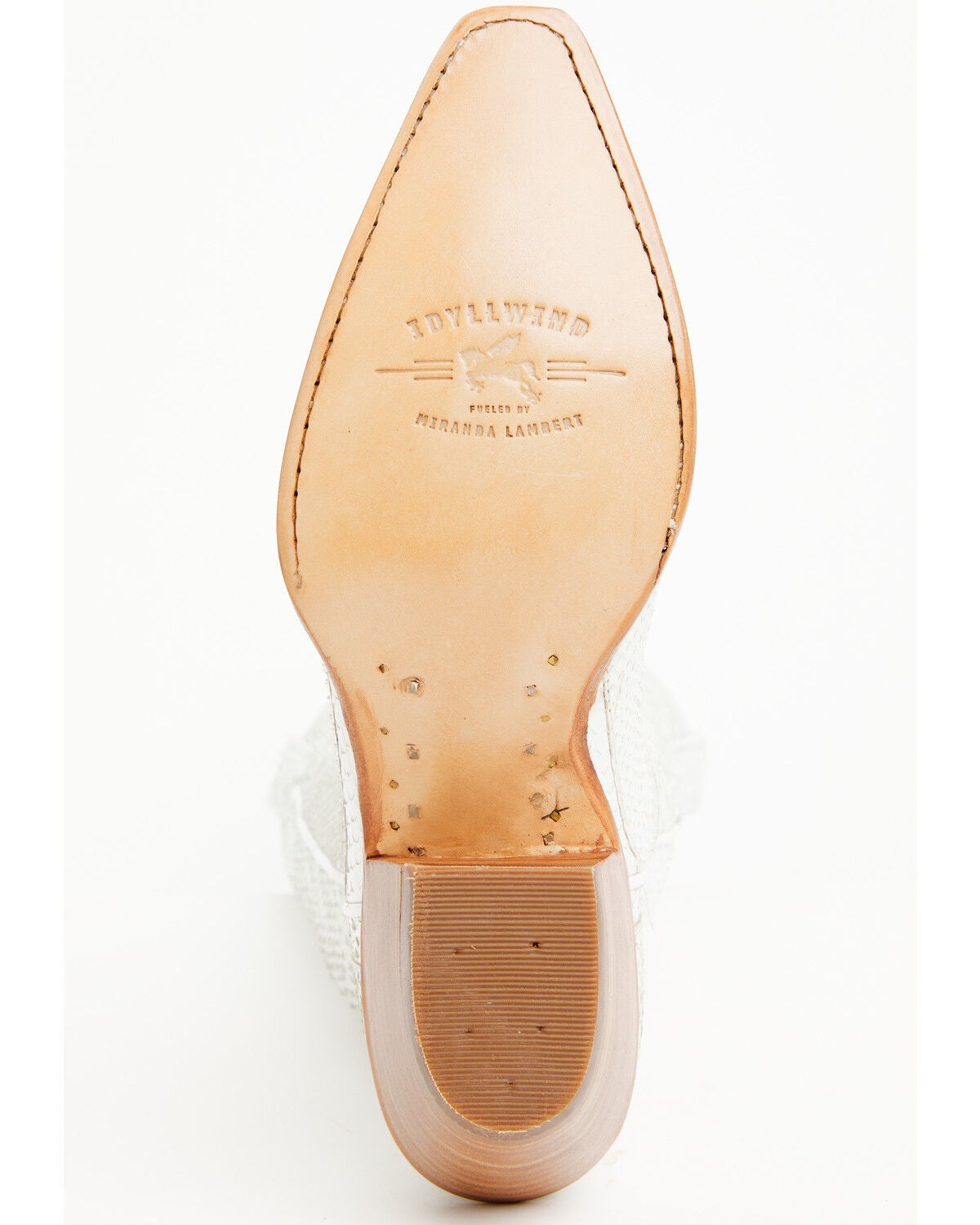 Image #7 - Idyllwind Women's Slay Exotic Python Western Boots - Snip Toe, White, hi-res