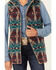 Image #3 - Outback Trading Co Women's Southwestern Print Stockard Vest, Burgundy, hi-res