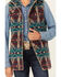 Image #3 - Outback Trading Co Women's Southwestern Print Stockard Vest , Burgundy, hi-res