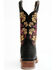 Dan Post Women's Asteria Floral Western Performance Boots -  Broad Square Toe , Black, hi-res