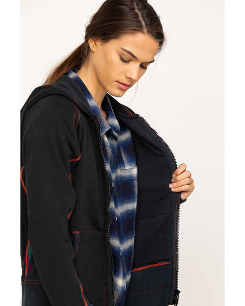 Image #5 - Dovetail Workwear Women's Double Layer Zip Hoodie , , hi-res