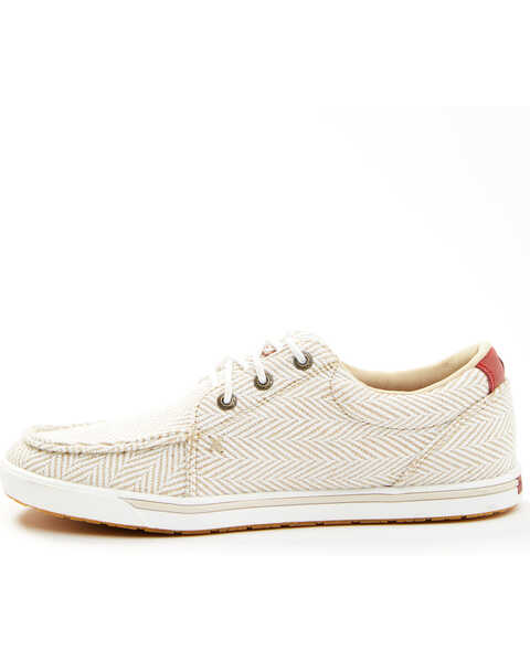 Image #3 - Twisted X Women's Kicks Western Casual Shoes - Moc Toe, White, hi-res