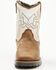 Image #4 - Cody James Toddler Boys' Little Luke Western Boots - Square Toe, Brown, hi-res