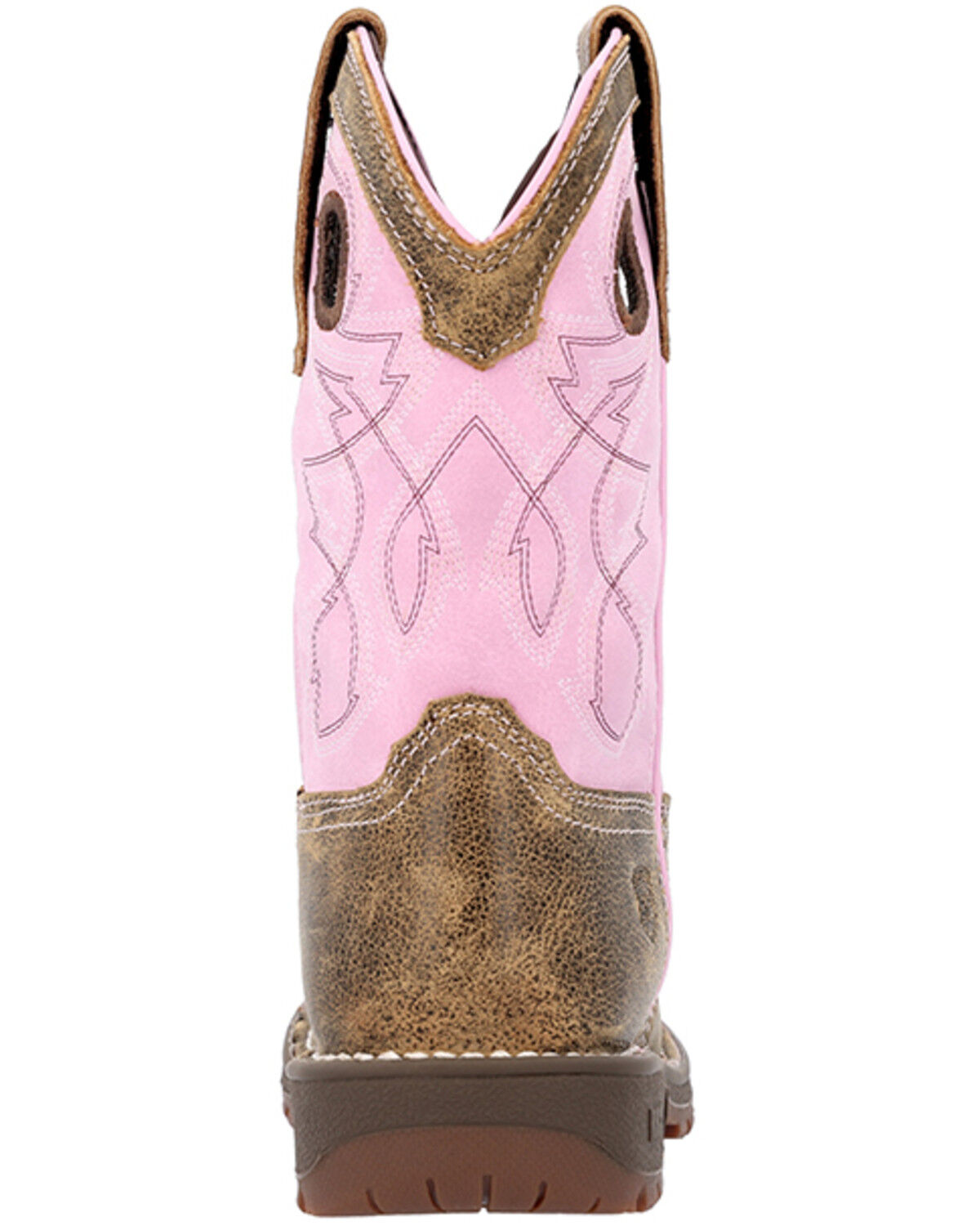 Image #5 - Rocky Girls' Legacy 32 Waterproof Western Boots - Broad Square Toe, Pink, hi-res