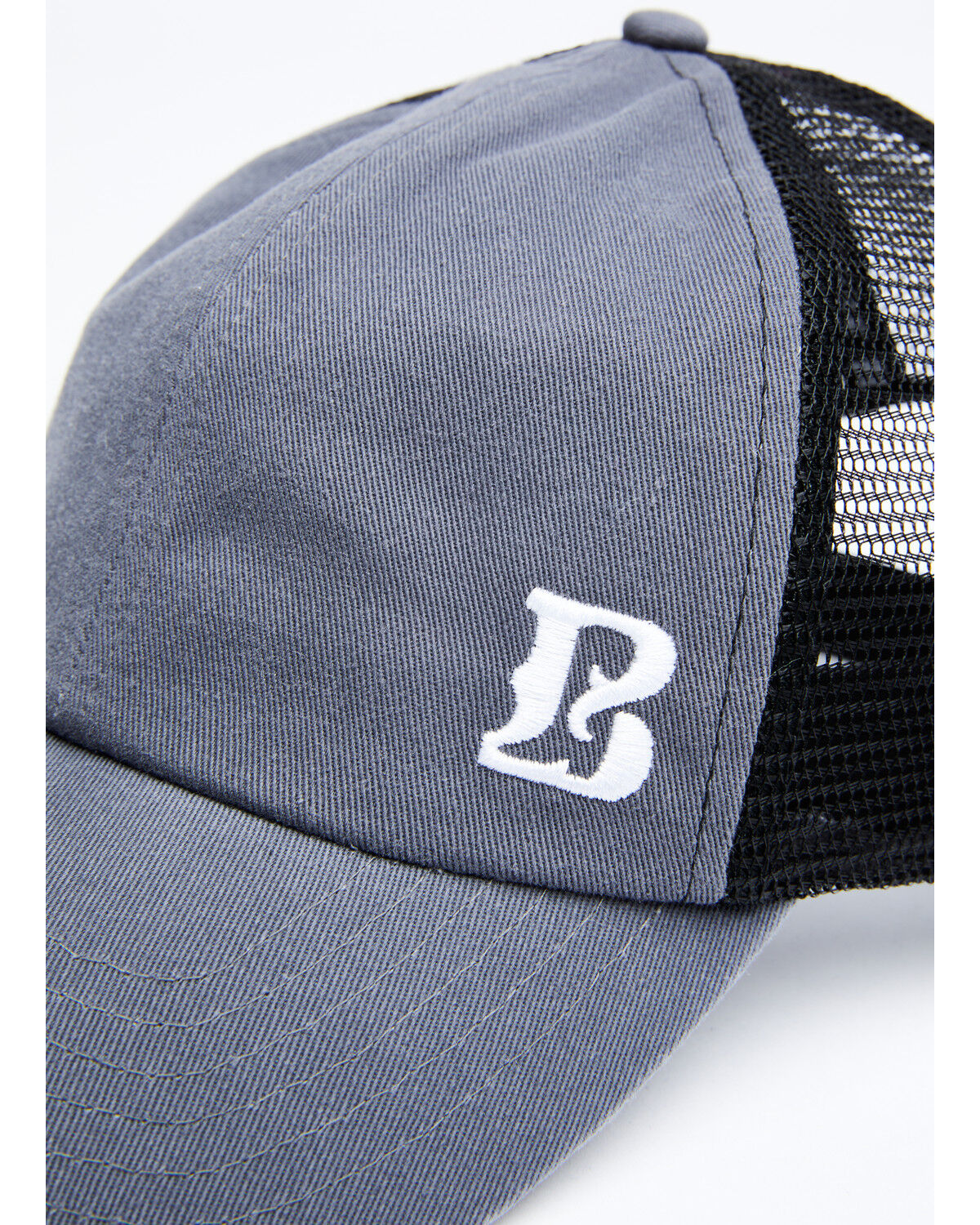 Image #2 - Boot Barn Proud B Logo Ball Cap, Grey, hi-res