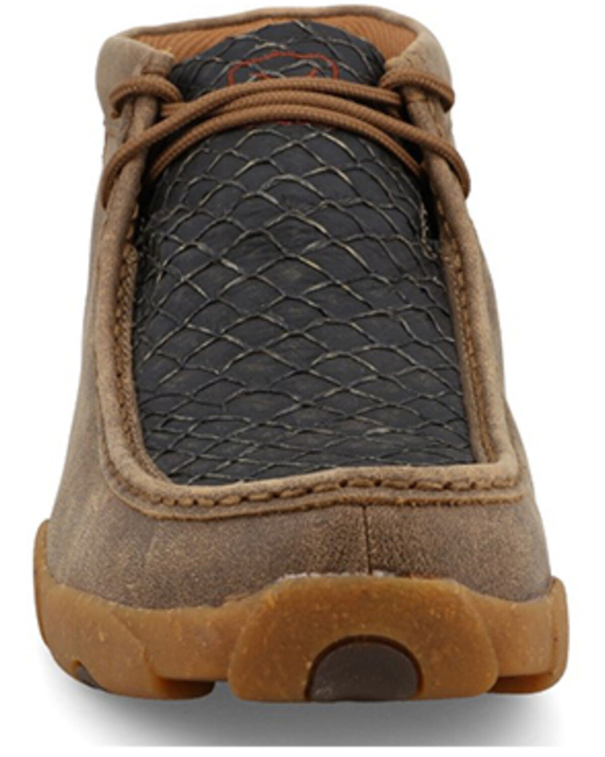 Image #4 - Twisted X Men's Exotic Seabass Chukka Driving Mocs, Black, hi-res