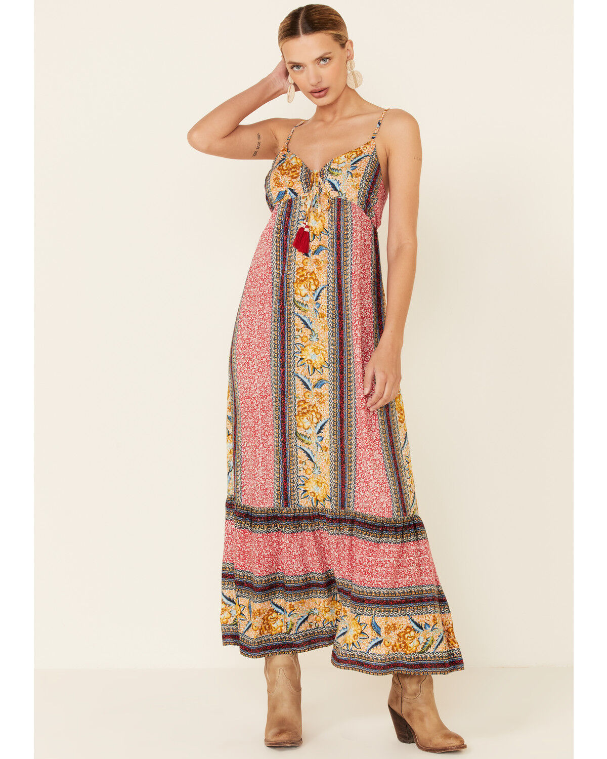 Image #4 - Band of the Free Women's Wilhelmina Maxi Dress, Multi, hi-res