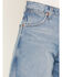 Image #2 - Wrangler Women's Riyah Medium Wash High Rise Cowboy Stretch Denim Shorts, Medium Wash, hi-res