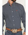 Image #3 - Cinch Men's Floral Print Long Sleeve Button-Down Western Shirt, Navy, hi-res