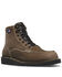 Danner Men's Bull Run Lace-Up Work Boots - Soft Toe, Silver, hi-res
