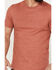 Brixton Men's Alpha Thread Tonal Logo Graphic T-Shirt, Medium Red, hi-res