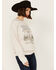 Image #2 - Youth in Revolt Women's Beer Drinking Sweatshirt, Grey, hi-res