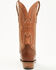 Image #5 - El Dorado Women's Camille Exotic Ostrich Tall Western Boots - Snip Toe, Brass, hi-res