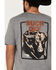 Image #4 - RANK 45® Men's Buck Off Short Sleeve Graphic T-Shirt , Heather Grey, hi-res