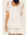 Image #3 - Maia Bergman Women's Ori Crochet Eyelet Short Sleeve Mini Dress , White, hi-res