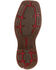 Image #7 - Durango Boys' Saddle Western Boots - Broad Square Toe, Brown, hi-res