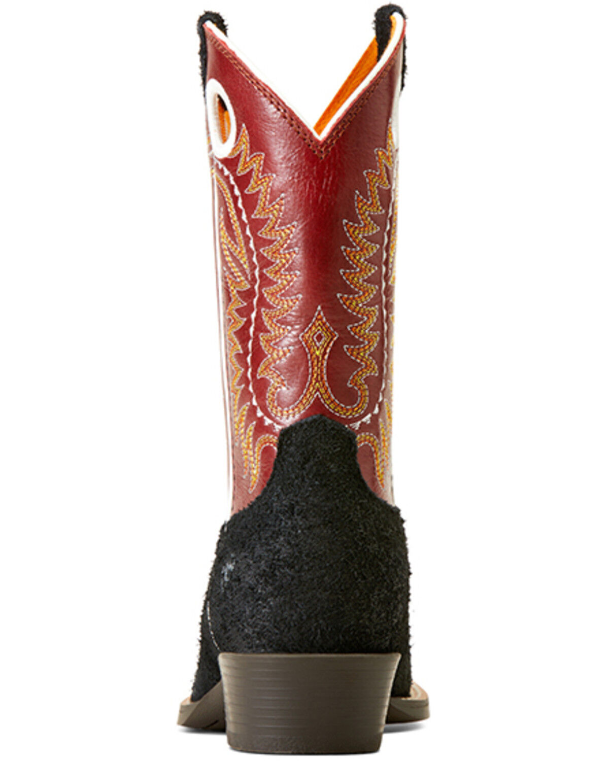 Image #3 - Ariat Boys' Derby Monroe Western Boots - Square Toe, Black, hi-res