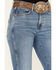 Image #2 - Wrangler Retro Women's Light Wash Kelly High Rise Bootcut Stretch Denim Jeans, Light Wash, hi-res