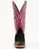 Image #4 - Justin Women's Breaking News Suede Western Boots - Square Toe, Black, hi-res