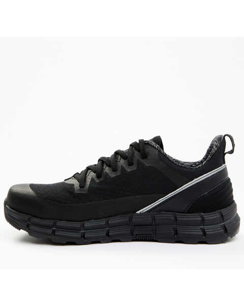 Image #3 - Hawx Men's Lace-Up Athletic Work Shoes - Composite Toe, Black, hi-res