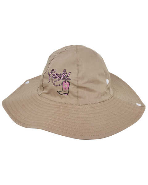 Peter Grimm Girls' Howdy Bucket Hat, Beige/khaki, hi-res