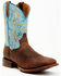 Dan Post Men's Performance Western Boots - Broad Square Toe , Blue, hi-res