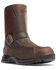 Image #1 - Danner Men's Sharptail Rear Zip-Up Waterproof Work Boots - Soft Toe, Brown, hi-res
