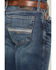 Image #4 - Ariat Men's M7 Rocker Summit Dark Wash Stackable Slim Straight Stretch Denim Jeans, Indigo, hi-res