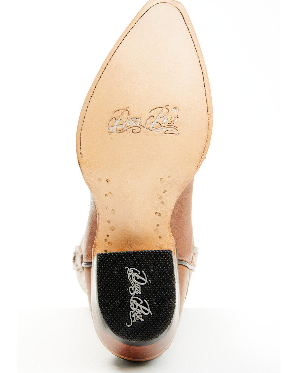 Image #7 - Dan Post Women's Rochelle Western Boots - Snip Toe, Honey, hi-res