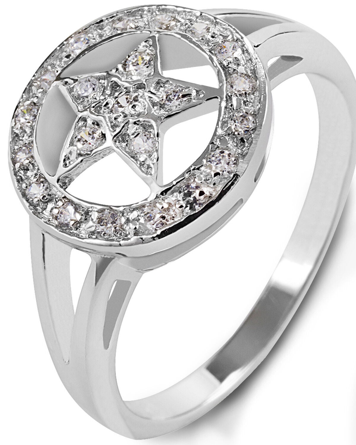 Kelly Herd Women's Small Star Ring, Silver, hi-res