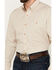 Image #3 - Wrangler Men's Geo Print Long Sleeve Button-Down Western Shirt, Tan, hi-res