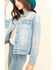 Image #5 - Johnny Was Women's Embroidered Iva Denim Jacket, , hi-res