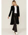 Image #1 - Skies are Blue Women's Velvet Rhinestone Duster, Black, hi-res