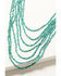 Image #2 - Paige Wallace Women's 7-Layer Turquoise Chip Bib Necklace, Turquoise, hi-res