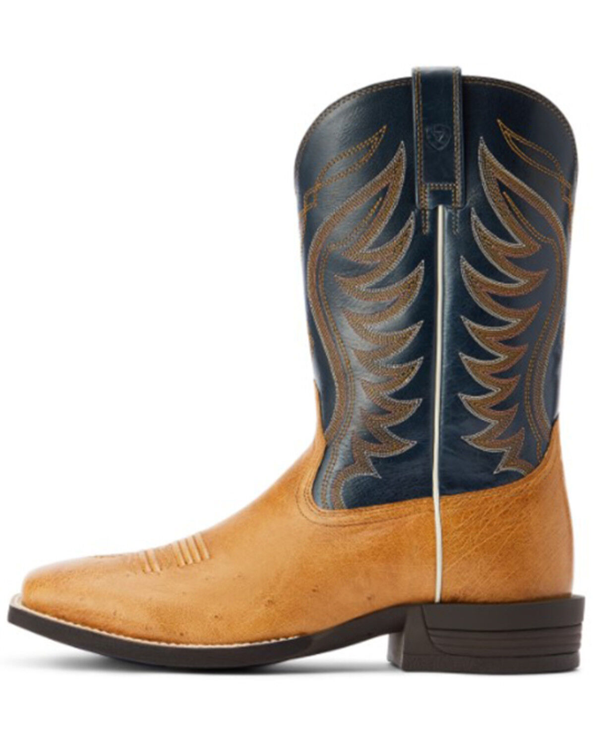 Image #2 - Ariat Men's Reckoning Smooth Quill Ostrich Exotic Western Boots - Broad Square Toe, Brown, hi-res