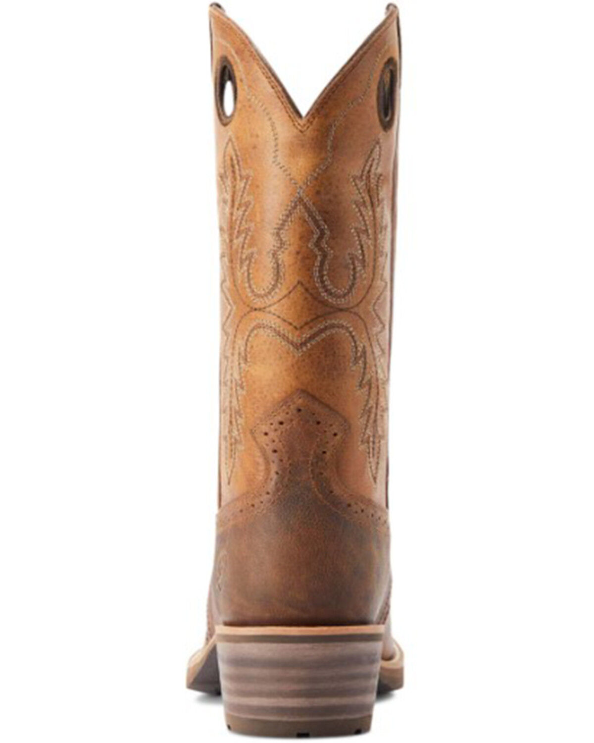 Image #3 - Ariat Men's Hybrid Roughstock Western Performance Boots - Square Toe, Brown, hi-res