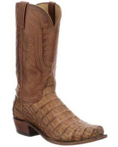 Men's Lucchese Caiman Skin Boots - Sheplers